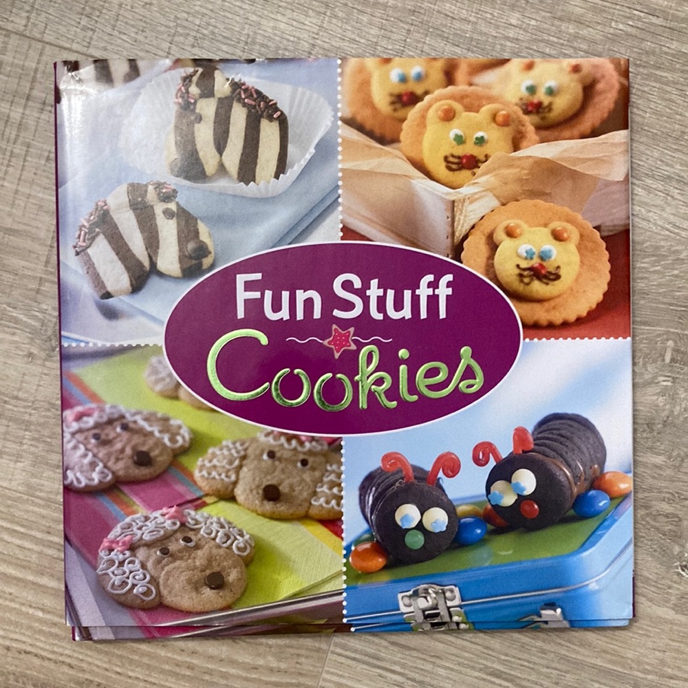 Fun Stuff Cookies cook book. Hardback. Good condition